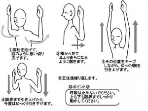 両壁みがき　（陵形筋）